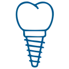 Dental implant icon
